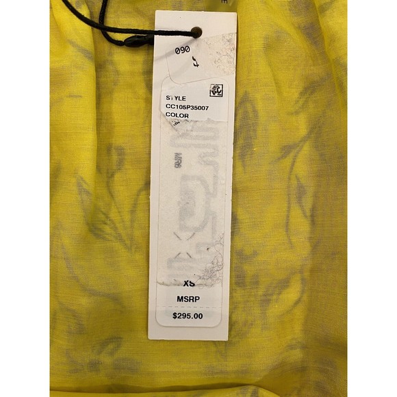 Alice + Olivia Alta Floral Tiered Silk-Cotton Peasant Top Size XS $295‎ MSRP NWT - Picture 6 of 11